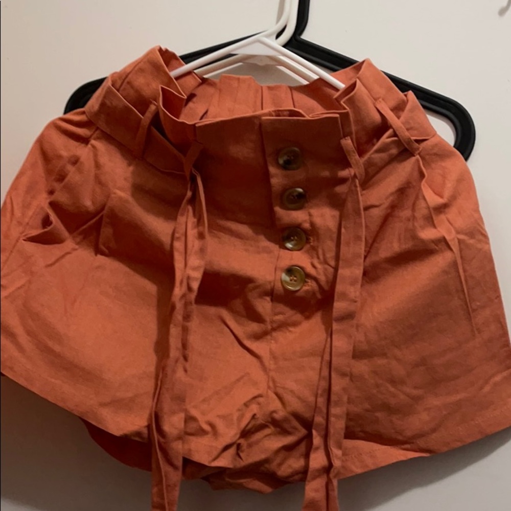 Orange shorts